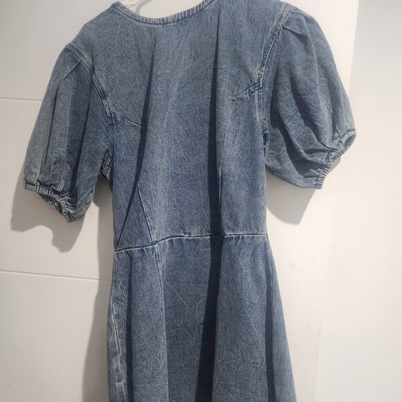 DENIM DRESS - Picture 1 of 2